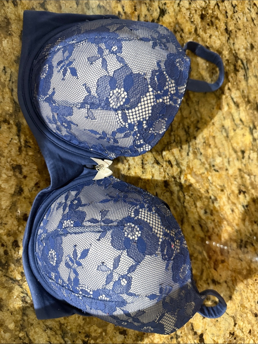 Victoria's Secret Navy Lined Demi Bra